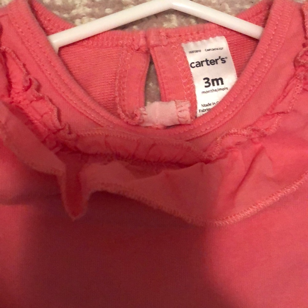 Carters Ruffled Sweatshirt Set - Picture 3 of 6
